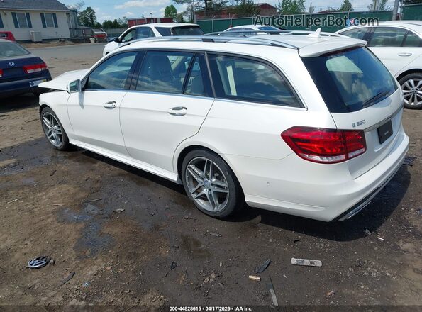 WDDHH8JBXGB275227 2016 MERCEDES-BENZ E-CLASS White Trasero izquierdo