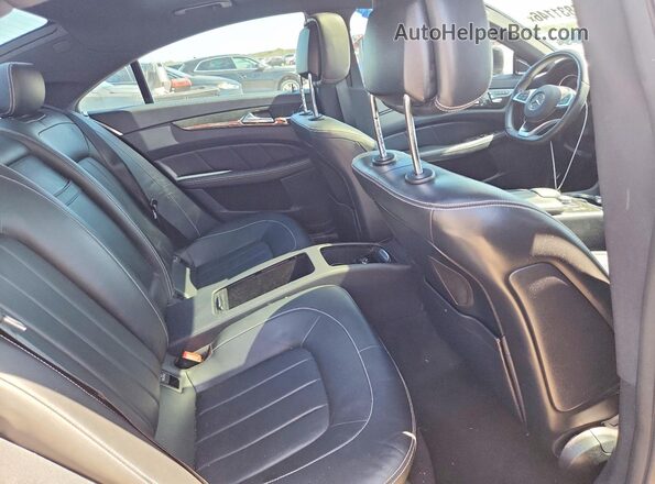 WDDLJ7DB7GA161731 2016 MERCEDES-BENZ CLS-CLASS Black Widok tylnych siedzeń