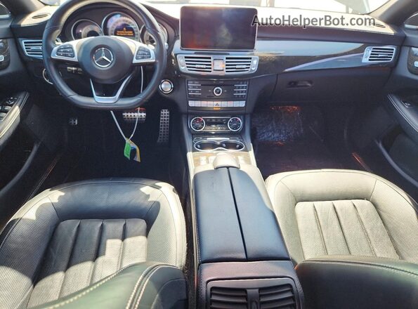 WDDLJ7DB7GA161731 2016 MERCEDES-BENZ CLS-CLASS Black Widok deski rozdzielczej