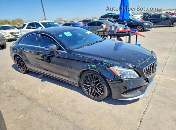 WDDLJ7DB7GA161731 2016 MERCEDES-BENZ CLS-CLASS Black Przód prawy