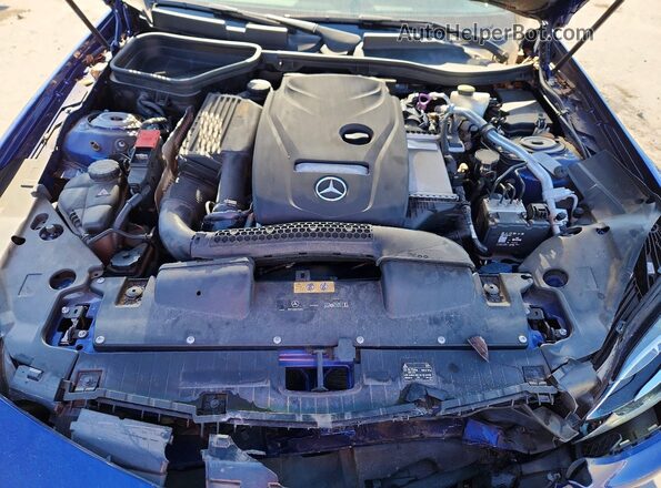 WDDPK3JA0JF150406 2018 MERCEDES-BENZ SLC Blue Rear interior view