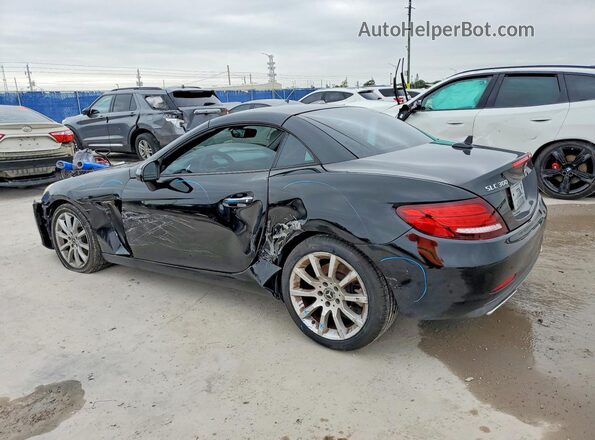 WDDPK3JA8HF140538 2017 MERCEDES-BENZ SLC Black Tył lewy
