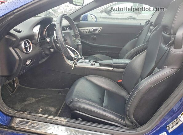 WDDPK3JA9HF138698 2017 MERCEDES-BENZ SLC Blue Սալոնի դիմացի տեսք