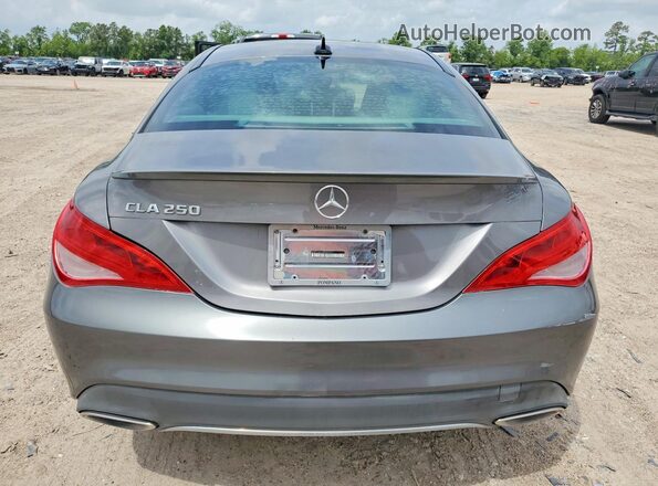 WDDSJ4EB1HN400581 2017 MERCEDES-BENZ CLA-CLASS Gray Widok z tyłu