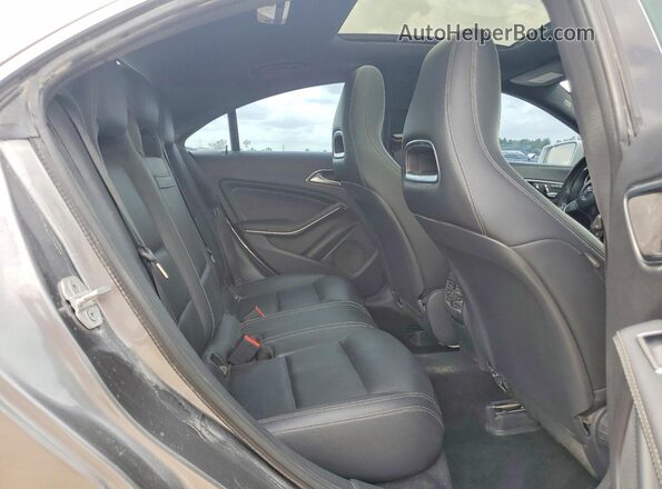 WDDSJ4EB1HN400581 2017 MERCEDES-BENZ CLA-CLASS Gray Widok tylnych siedzeń