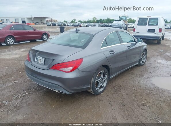 WDDSJ4EB1JN660582 2018 MERCEDES-BENZ CLA 250 Gray Задня права чверть