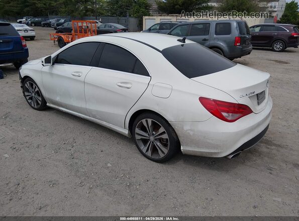 WDDSJ4EB3GN325073 2016 MERCEDES-BENZ CLA 250 Белый Задняя левая четверть
