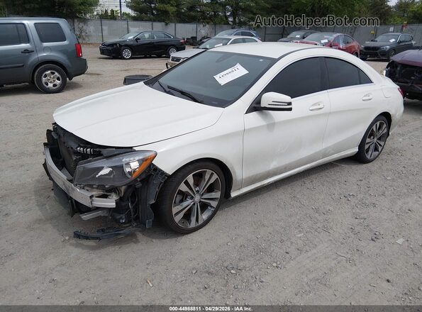 WDDSJ4EB3GN325073 2016 MERCEDES-BENZ CLA 250 Белый Передняя левая четверть