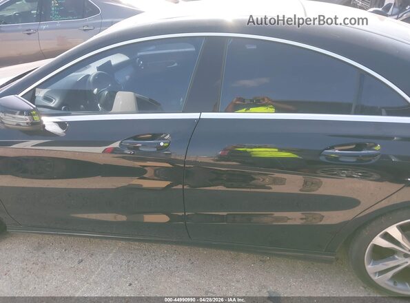 WDDSJ4EB3GN364889 2016 MERCEDES-BENZ CLA 250 Black უკანა სალონის ხედი