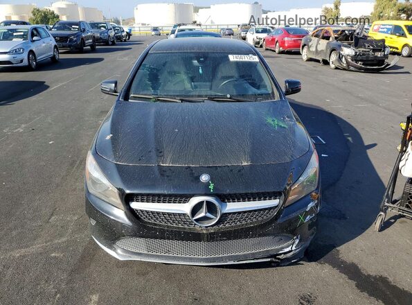 WDDSJ4EB3HN431136 2017 MERCEDES-BENZ CLA-CLASS Black Widok z przodu