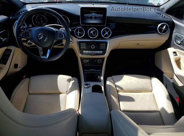 WDDSJ4EB3KN757400 2019 MERCEDES-BENZ CLA-CLASS White Вид панелі приладів