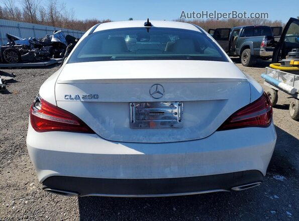 WDDSJ4EB3KN757400 2019 MERCEDES-BENZ CLA-CLASS White Вид ззаду