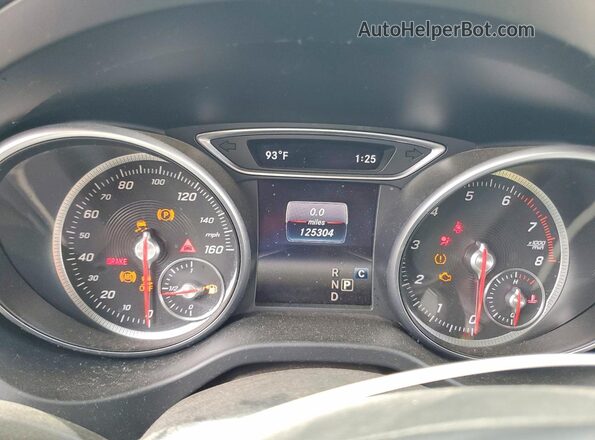 WDDSJ4EB4HN472598 2017 MERCEDES-BENZ CLA-CLASS White Սարքավորումների վահանակի տեսք