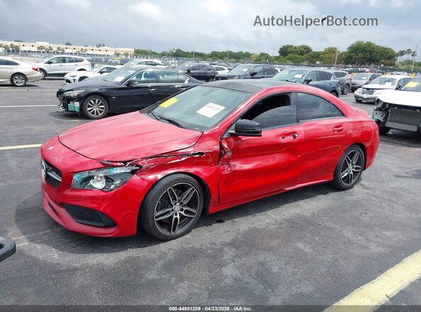 WDDSJ4EB4HN488235 2017 MERCEDES-BENZ CLA 250 Red 