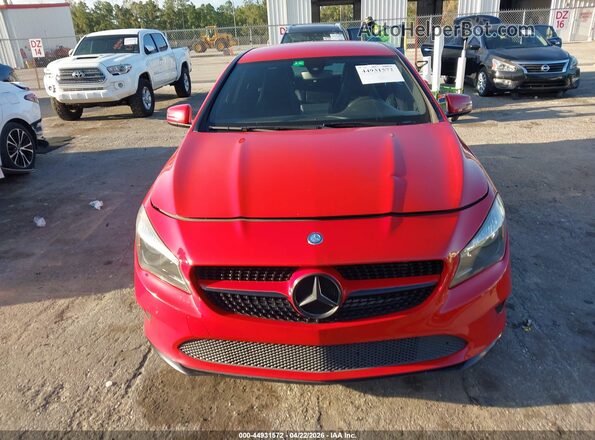 WDDSJ4EB5HN443837 2017 MERCEDES-BENZ CLA 250 Red წინა ხედი
