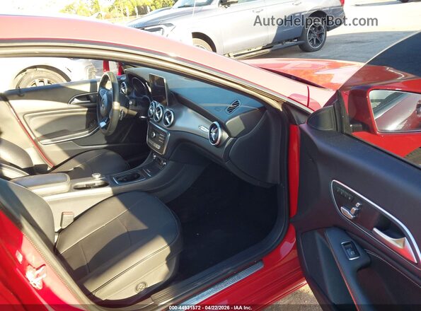 WDDSJ4EB5HN443837 2017 MERCEDES-BENZ CLA 250 Red წინა სალონის ხედი