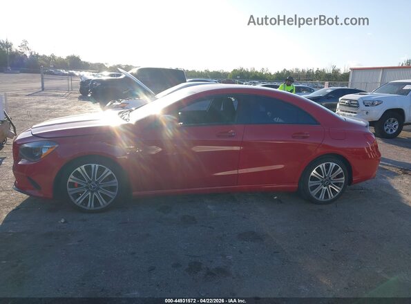 WDDSJ4EB5HN443837 2017 MERCEDES-BENZ CLA 250 Red სალონის 360-გრადუსიანი ხედი