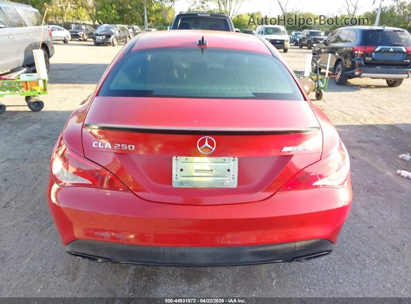 WDDSJ4EB5HN443837 2017 MERCEDES-BENZ CLA 250 Red 