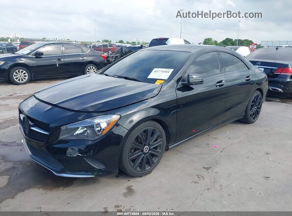 WDDSJ4EB5JN634597 2018 MERCEDES-BENZ CLA 250 Black Front left