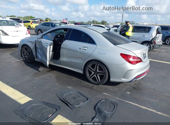 WDDSJ4EB5JN689731 2018 MERCEDES-BENZ CLA 250 Silver Trasero izquierdo