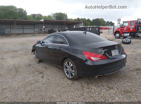 WDDSJ4EB6GN370752 2016 MERCEDES-BENZ CLA 250 Black Задня ліва чверть