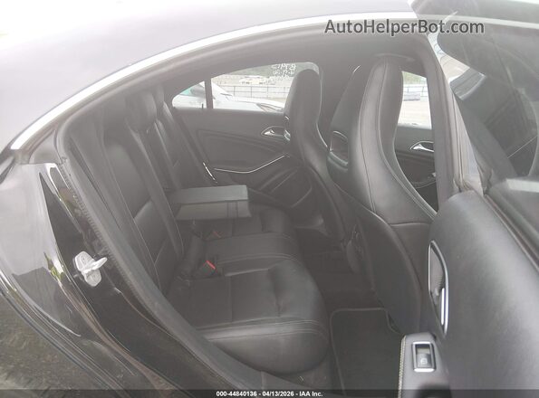 WDDSJ4EB6GN370752 2016 MERCEDES-BENZ CLA 250 Black Вид наклейки з VIN-кодом
