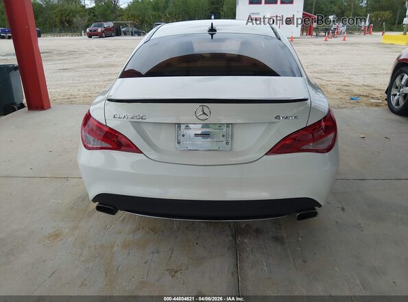 WDDSJ4EB6GN371027 2016 MERCEDES-BENZ CLA 250 White 