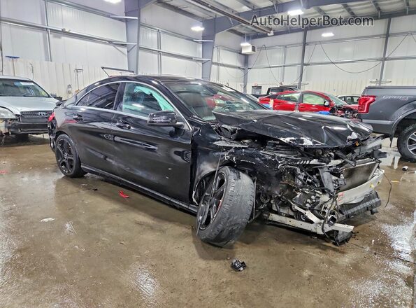 WDDSJ4EB6JN656222 2018 MERCEDES-BENZ CLA-CLASS Black Front right