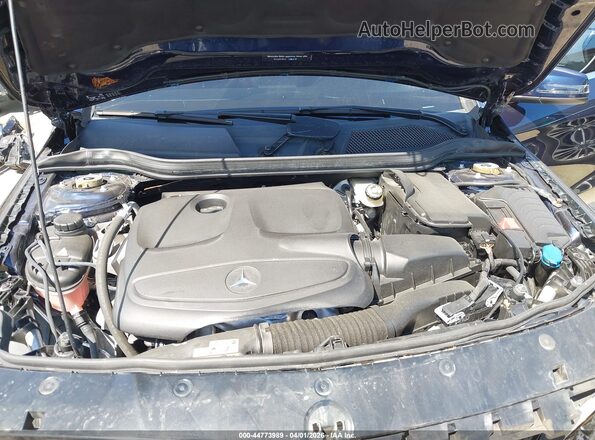 WDDSJ4EB7JN520410 2018 MERCEDES-BENZ CLA 250 Blue Rear view