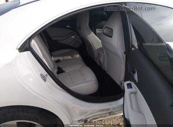 WDDSJ4EB7JN608504 2018 MERCEDES-BENZ CLA 250 White VIN կոդի պիտակի տեսք
