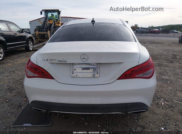 WDDSJ4EB7JN608504 2018 MERCEDES-BENZ CLA 250 White 