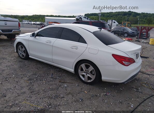 WDDSJ4EB7JN608504 2018 MERCEDES-BENZ CLA 250 White Հետևի ձախ