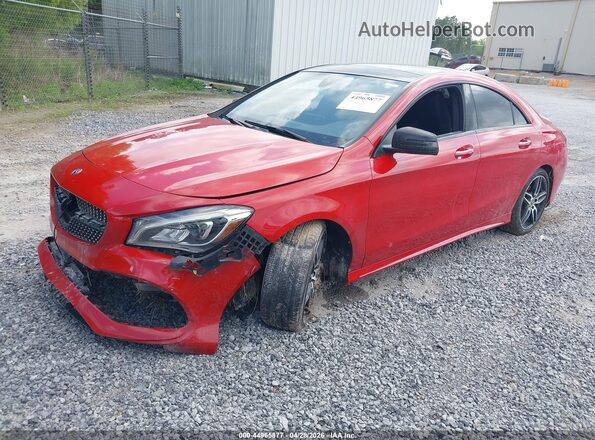 WDDSJ4EB8KN756839 2019 MERCEDES-BENZ CLA 250 Red Przód lewy