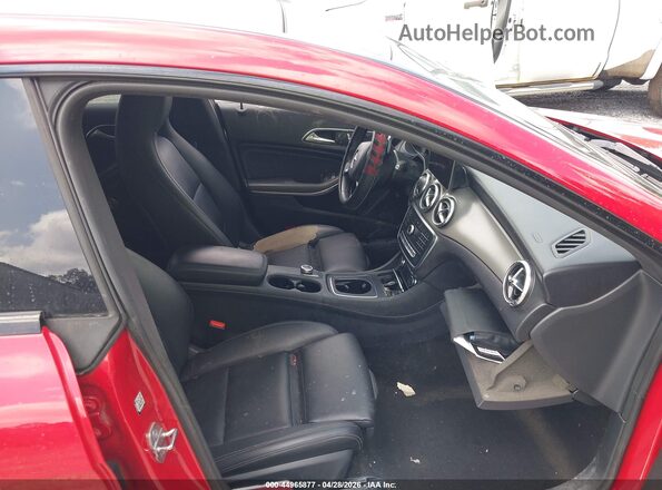 WDDSJ4EB8KN756839 2019 MERCEDES-BENZ CLA 250 Red Widok wnętrza z przodu