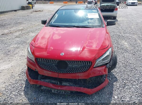 WDDSJ4EB8KN756839 2019 MERCEDES-BENZ CLA 250 Red Widok z przodu