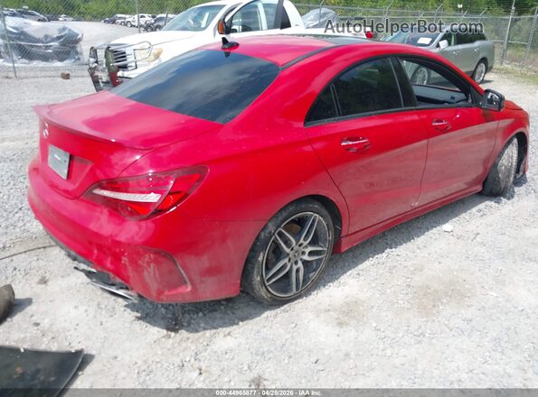 WDDSJ4EB8KN756839 2019 MERCEDES-BENZ CLA 250 Red Tył prawy