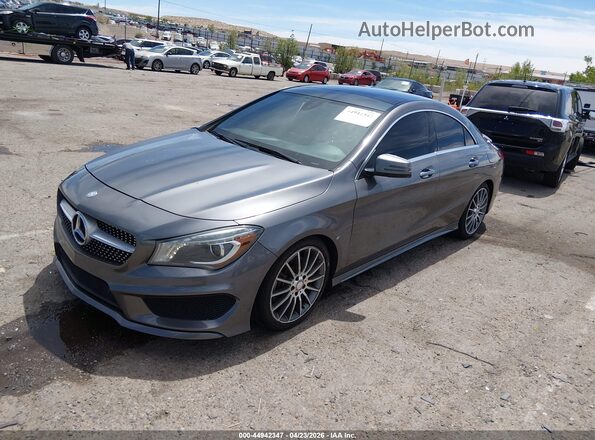 WDDSJ4EB9GN292340 2016 MERCEDES-BENZ CLA 250 Gray Vista tres cuartos delantera izquierda