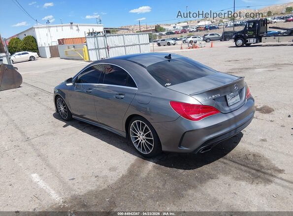 WDDSJ4EB9GN292340 2016 MERCEDES-BENZ CLA 250 Gray Trasero izquierdo