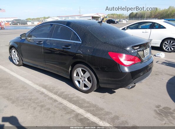 WDDSJ4EB9GN296985 2016 MERCEDES-BENZ CLA 250 Черный Задняя левая четверть