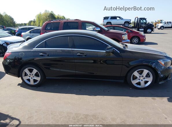 WDDSJ4EB9GN296985 2016 MERCEDES-BENZ CLA 250 Черный Вид задней части салона