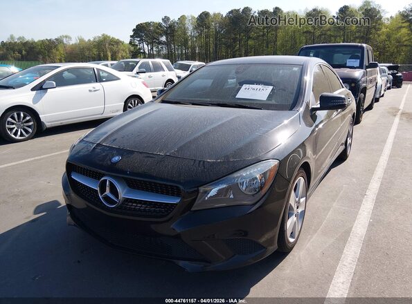 WDDSJ4EB9GN296985 2016 MERCEDES-BENZ CLA 250 Черный Вид спереди