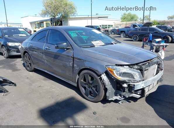 WDDSJ4EB9GN342900 2016 MERCEDES-BENZ CLA 250 Gray Դիմացի տեսք