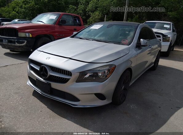 WDDSJ4EB9HN466232 2017 MERCEDES-BENZ CLA 250 Gray Առջևի ձախ երեք քառորդ տեսարան