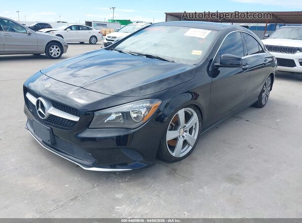 WDDSJ4EBXKN751223 2019 MERCEDES-BENZ CLA 250 Black წინა მარცხენა ხედი სამი მეოთხედიდან