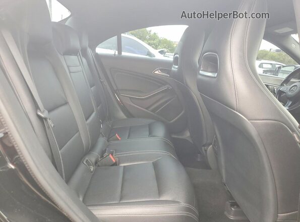 WDDSJ4EBXKN752145 2019 MERCEDES-BENZ CLA-CLASS Black Հետևի նստատեղերի տեսք