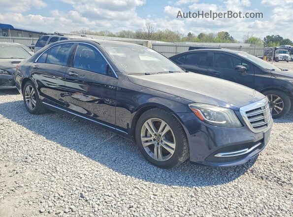WDDUG6EB2JA347342 2018 MERCEDES-BENZ S Blue წინა მარჯვენა
