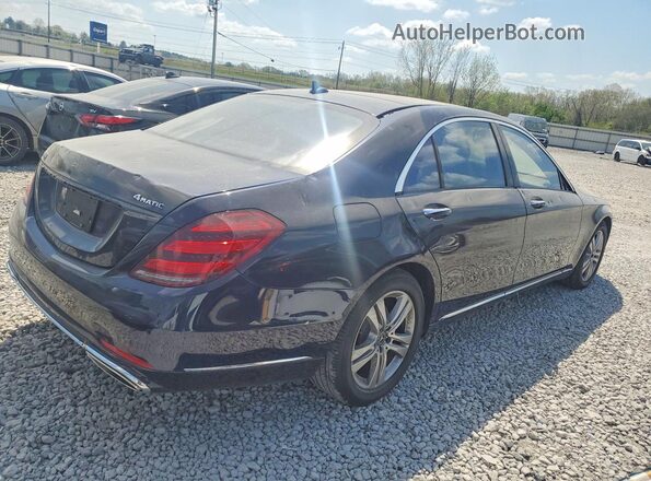 WDDUG6EB2JA347342 2018 MERCEDES-BENZ S Blue უკანა მარჯვენა