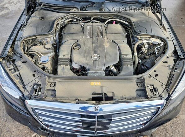 WDDUG6EB7KA429018 2019 MERCEDES-BENZ S Черный Вид задней части салона