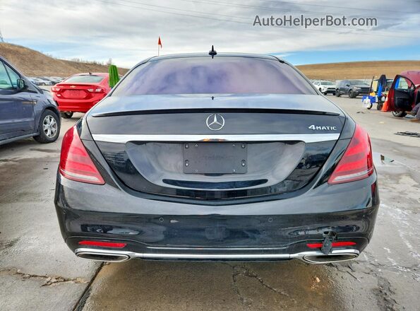 WDDUG6EB7KA429018 2019 MERCEDES-BENZ S Черный Вид сзади