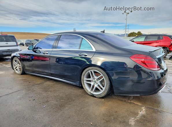 WDDUG6EB7KA429018 2019 MERCEDES-BENZ S Черный Задняя левая четверть